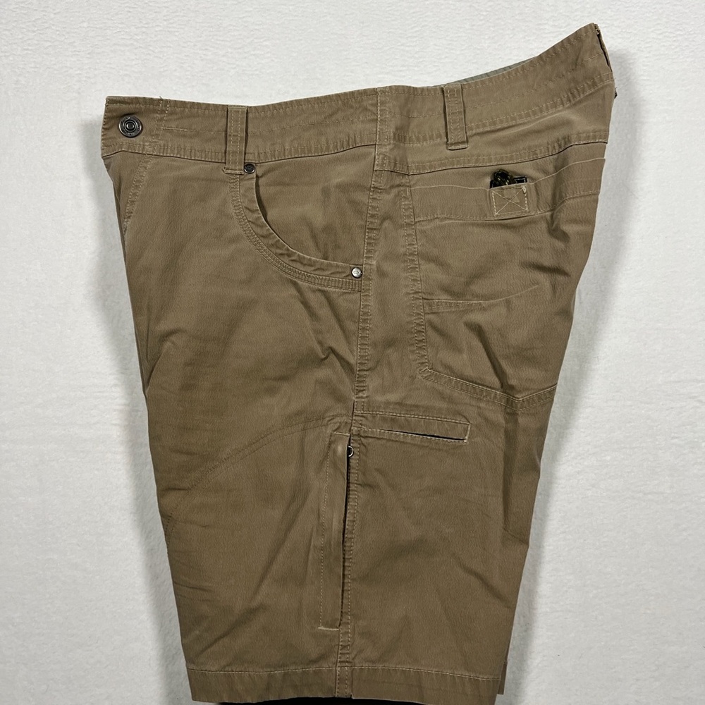 Kuhl RAMBLR Khakis Shorts Outdoor Hiking Mens Size 34 9” Inseam 8 Pocket - Picture 13 of 15
